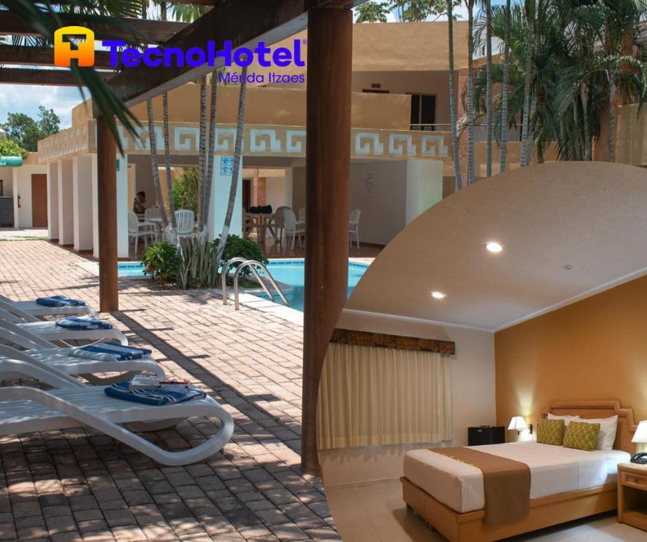 Tecnohotel Itzaes Merida Bagian luar foto